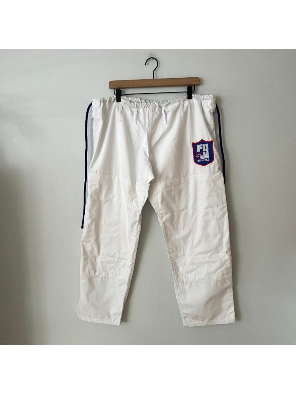 Fuji Tru Fit Jiu Jitsu Gi Pants White Adult Unises Size A2H
